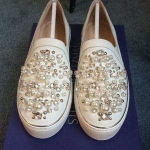 WORN ONCE STUART WEITZMAN DECOR SNEAKER